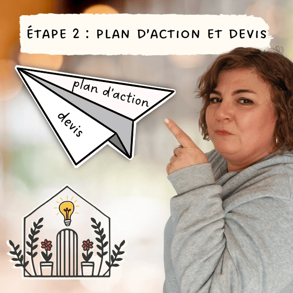 Étape 2 : le plan d'action et le devis personnalisés, diagnostic encombrement