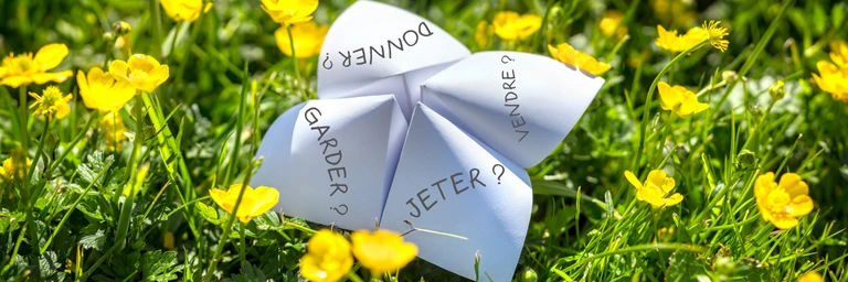 La balance intérieure : apprenez à prendre les bonnes décisions lors du tri de vos affaires. Comment choisir ce qu'il faut garder grâce à votre balance intérieure et votre envie de changement.