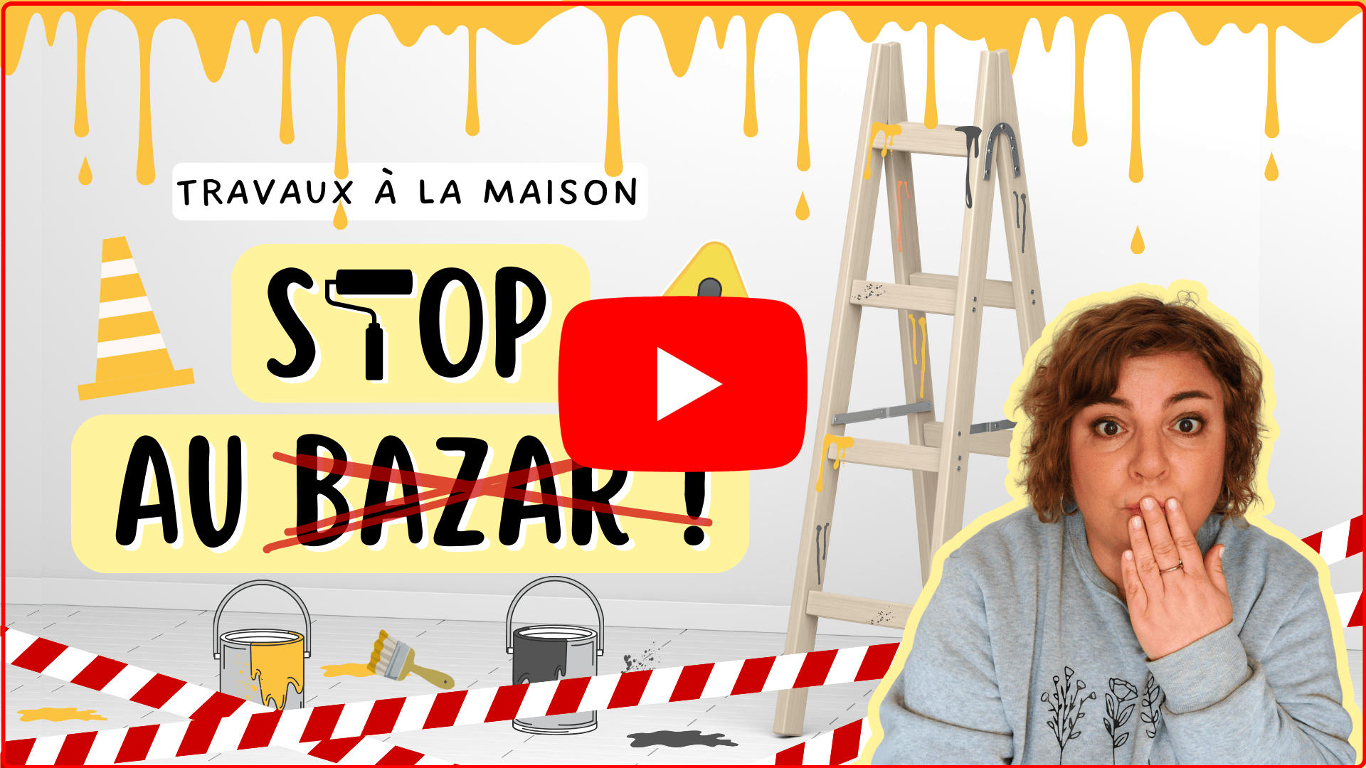 Vignette vers vidéo YouTube Travaux à la maison stop au bazar
